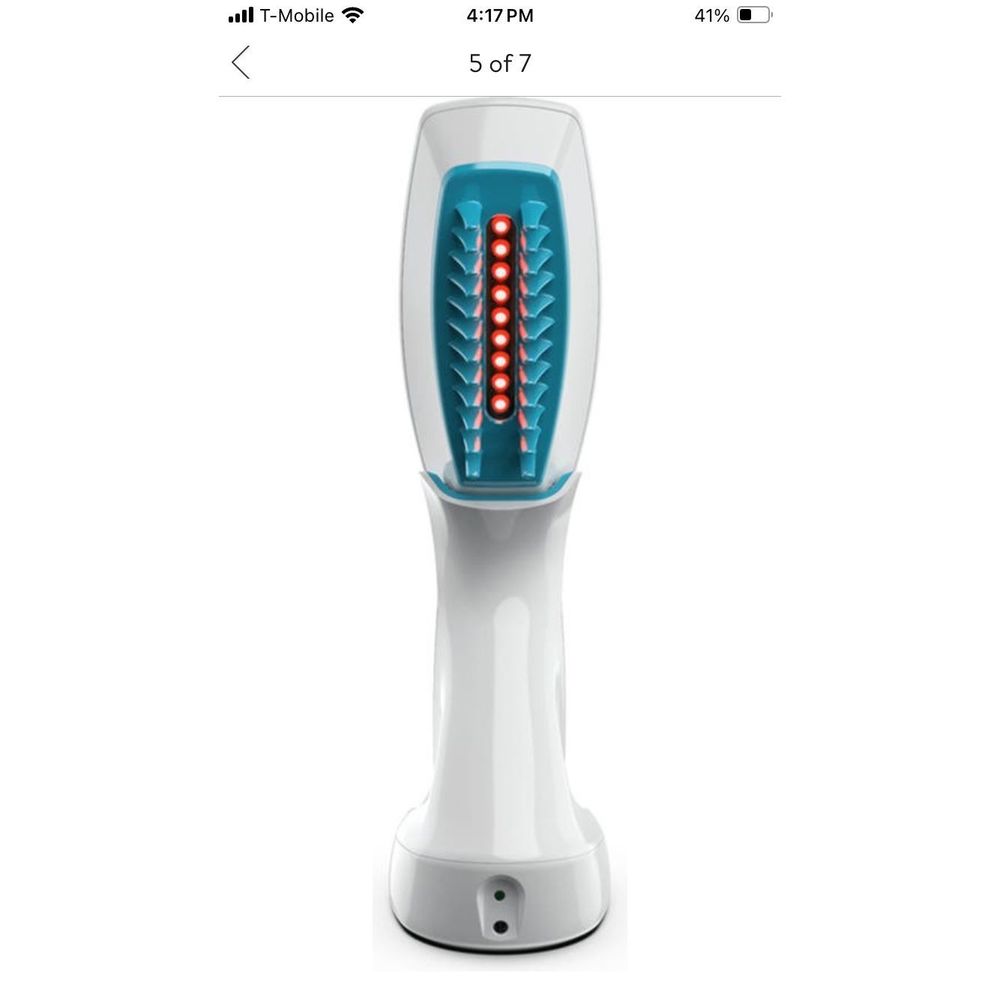 Handheld Red Light Therapy Wand - White and Teal